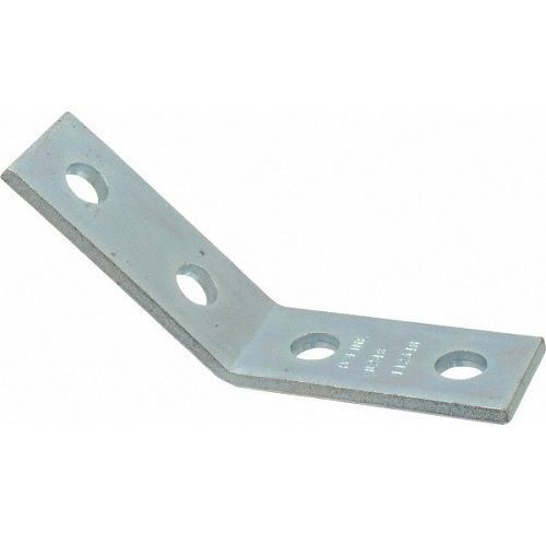 B-Line B247ZN Open Angle, 4 Holes, 37.5 deg Bend, Steel
