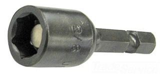 IDEAL® 78-0114 Magnetic Tip Nut Setter, 5/16 in Drive, 2 in OAL, 1/4 in Shank, Hex Shank