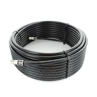 951175Wilson Electronics 951175 Coaxial Cable, F-Male to F-Male Connectors, 75 ft L, Black