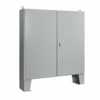 A606024LPGnVent HOFFMAN A606024LPG A12L 2-Door Enclosure, 60.06 in L x 60.06 in W x 24.06 in D, NEMA 12/IP55 NEMA Rating, Steel