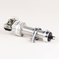 Allen-Bradley 800HL-HP48KL8DXXX Hazardous Location Type, 800H 2 Position Selector Switch, (Cylinder Lock), Type 7&9, Long Barrel, Spring Return from Right, KeyRemoval - Left, Cam for spring return operators, Standard, 1 N.O.