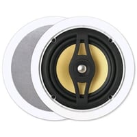 NUVO® by Legrand® NVAP28C AccentPLUS®2 In-Wall Speaker With Co-Axial Pivoting Tweeter, 10-3/4 in OAW x 4-3/8 in OAH, Polypropylene Enclosure