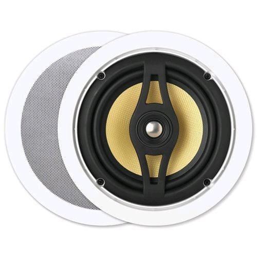 NUVO® by Legrand® NVAP28C AccentPLUS®2 In-Wall Speaker With Co-Axial Pivoting Tweeter, 10-3/4 in OAW x 4-3/8 in OAH, Polypropylene Enclosure