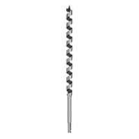 Dewalt DW1671 Auger Bit, Carbon Steel Alloy, Hex Shank, 6 in L, 1 in Dia