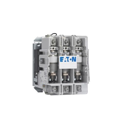 V201K4CJEATON V201K4CJ Non-Reversing Vacuum Contactor, 110/120 VAC V Coil, 135 A, 1NC Contact, 3 Poles
