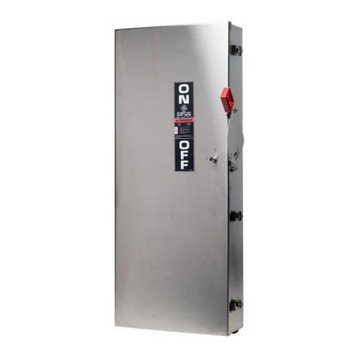 GE Spec-Setter® THN3364SS Heavy Duty Non-Fused Safety Switch, 600 VAC, 200 A, 150 hp, 3 Poles