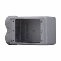 FSS2EATON Crouse-Hinds Condulet® FDD2 Type FDD 1-Entry Deep Conduit Device Box, Feraloy® Iron Alloy, 1 Gang, 2-3/4 in W x 2-11/16 in D x 5-5/32 in H