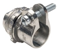 158Southwire - Topaz 152 Straight Connector, 3/4 in Trade, 0.88 to 1.11 in Cable Openings, Die Cast Zinc