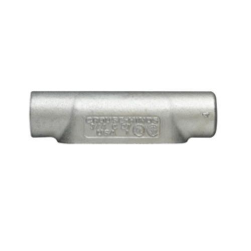 C15EATON Crouse-Hinds Condulet® C15 Type-C Conduit Outlet Body, 1/2 in Hub, 5 Form, 4.35 cu-in Capacity, Die Cast Copper-Free Aluminum, Epoxy Powder Coated