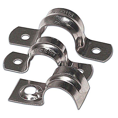 Data-Spec SheetSteel City® TS-102 1-Hole Snap Strap, 3/4 in, For Use With EMT Conduit, Steel, Zinc Plated
