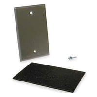 Bell Outdoor Weatherproof Electrical Box – 1 Gang, 1/2” Hub, Aluminum – Gray
