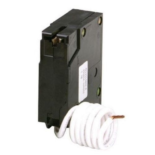 EATON BRN120GF Type ETN01 Ground Fault Circuit Breaker, 120/240 VAC, 20 A, 10 kA Interrupt, 1 Poles, Trip-to-Center Trip