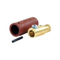 E1012-71EATON Crouse-Hinds Cam-Lok™ E1012-71 F Series 1-Pole Female Plug, 120 VAC, 315 A Continuous/550 A Intermittent, 1/0 to 3/0 AWG Wire, Single Setscrew Connection