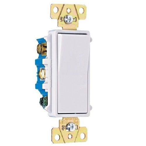 Pass & Seymour® TradeMaster® TM874W Radiant® 4-Way Decorator Switch, 120/277 VAC, 15 A