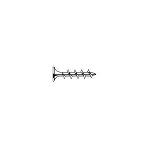 Acorn Fasteners DWG6114J Drywall Screw, Phillips, #6, 1-1/4 in L, Steel