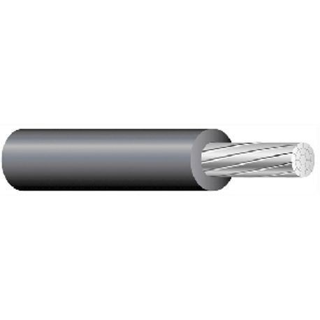 XHHW400ALType XHHW-2 Building Wire, 400 kcmil Stranded Aluminum Conductor, 600 VAC, Black