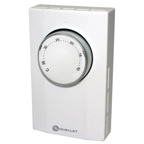 OTL222Ouellet OTL222 Mechanical Thermostat, DPST Thermostat, 41 to 90 deg F per Day