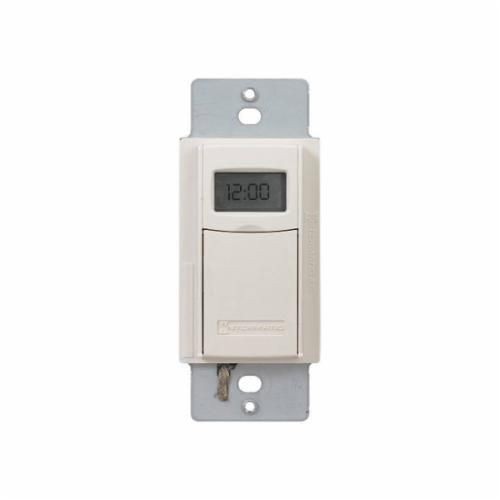 EI400LACIntermatic® ST01A Digital Heavy Duty In-Wall Timer, 7 days Setting, 120/277 VAC, 1 hp, 3-Way/SP Contact, 1 Pole