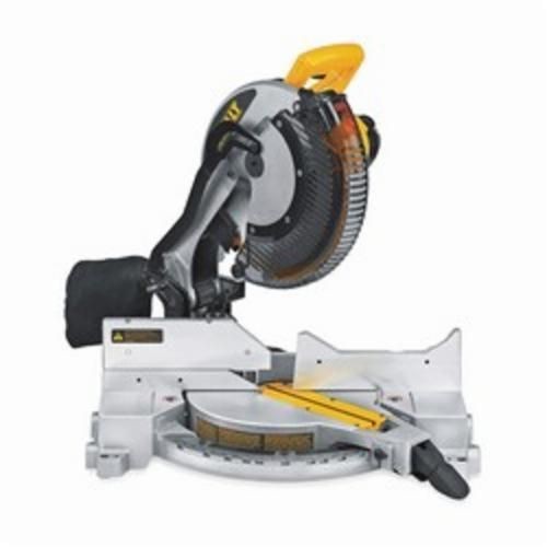 DeWALT® DW715 Single Bevel Compound Miter Saw, 12 in Dia Blade, 5 