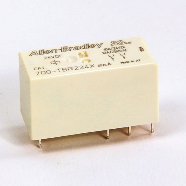 Allen-Bradley 700-TBR224 Relay, 24V DC, DPDT Replacement