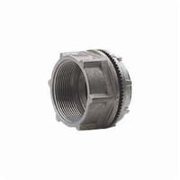 WH-3Killark® WH-3 Weatherproof Conduit Hub, 1 in, For Use With Sheet Metal Electrical Enclosure, Die Cast Zinc, Natural