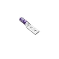 YA292NBURNDY® HYLUG™ YA442N YA-2N 2-Hole Compression Lug, 1000 kcmil Aluminum/Stranded Copper Conductor, Die Code: 27, 1/2 in Stud, Tin Plated Copper