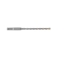 Milwaukee® M12™ 48-20-7411 2-Cutter Heavy Duty Rotary Hammer Drill Bit, 3/16 in Drill Bit, 25/64 in SDS Plus® Shank, 4 in D Cutting, Carbide Cutting Edge, 6 in OAL