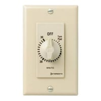 Intermatic® FD30MC FD Series Auto Off Decorator Mechanical Spring Wound Timer, 30 min Setting, 125/257 VAC, 1 hp, 2 hp hp, 1NO/SPST Contact, 1 Poles