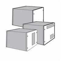 PCS56RnVent HOFFMAN PCS56R Enclosure Cover, 19.92 in L x 23.47 in W x 0.87 in D, For Use With Rear of Sloped Fronts, Steel