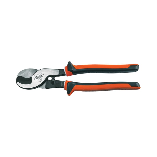 63050-EINSKlein® 63050-EINS High Leverage Electrician's Cable Cutter, 4/0 AWG, 2/0 AWG, 24 AWG Cable/Wire, 9-5/8 in OAL, Shear Cut, Steel Jaw, ASTM F1505