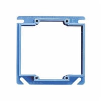 A420Carlon® A420 Non-Metallic Outlet Box Cover, 4 in L x 4 in W x 0.59 in D, Blank Cover