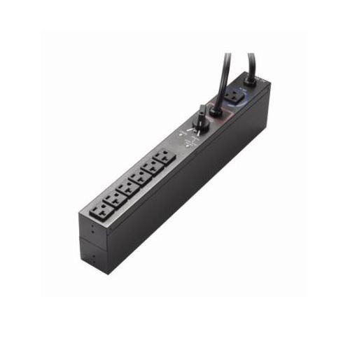 EATON EHBPL2000R-PDU1U HotSwap 1-Phase Maintenance Bypass Power Distribution Unit, 110 to 125 VAC, 16 A, 8 ft L Cord