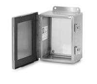 AB-443JHAustin Electrical Enclosures AB-1086JH Hinge Boxes, 10 in H x 8 in W x 6 in D, Screw Clamp Cover, NEMA 12/NEMA 13 Nema Rating, Steel
