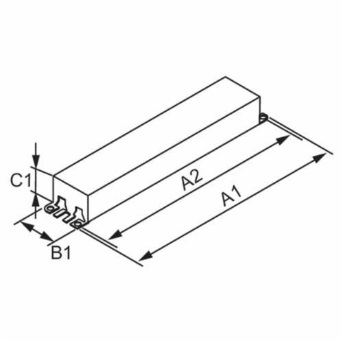 ICN2S5490CN35MAdvance Centium® ICN2S28N35I Electronic Fluorescent Ballast, T5 Lamp, 28 W Lamp, 120 to 277 VAC, Programmed, 1.028 Ballast Factor