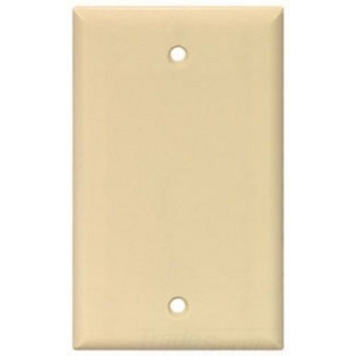 EATON Arrow Hart™ 2129V-SP-L 2000 Standard Blank Wallplate, 1 Gangs, 4-1/2 in H x 2-3/4 in W, Thermoset, Ivory