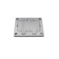 Wiremold® Omnibox™ 828GFITCAL Assembled GFI Cover Plate, 4.31 in L x 3.29 in W