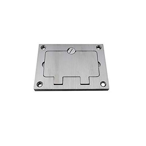 Wiremold® Omnibox™ 828GFITCAL Assembled GFI Cover Plate, 4.31 in L x 3.29 in W