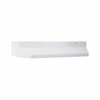 403001Broan® 403001 40000 2-Speed Rocker Switch Range Hood, 160 cfm Flow Rate, 120 VAC, 2 A, 2795 rpm Speed, Domestic