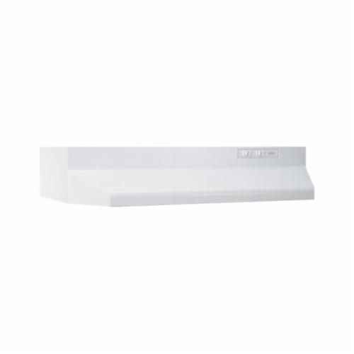 403001Broan® 403001 40000 2-Speed Rocker Switch Range Hood, 160 cfm Flow Rate, 120 VAC, 2 A, 2795 rpm Speed, Domestic