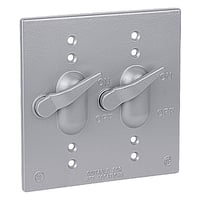 Data-Spec SheetRed Dot® Dry-Tite™ 2CCT Weatherproof Receptacle Cover, Die Cast Aluminum