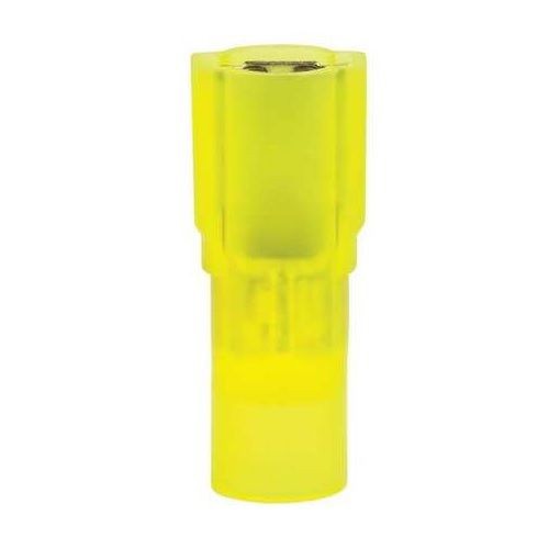 3M™ Highland™ 051128-59999 Fully Insulated Female Disconnect, 12 to 10 AWG Conductor, 0.25 in W x 0.032 in THK Tab
