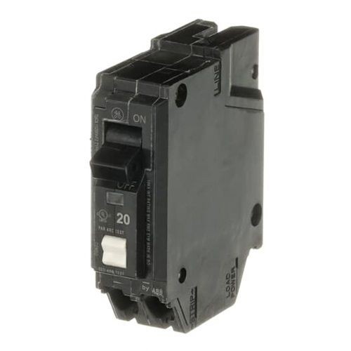 General Electric THQL1120PAF2 Combination Circuit Breaker, 120 V/240 V, Plug-In, 1 Phase, Thermal Magnetic, Load Side Lug Terminals