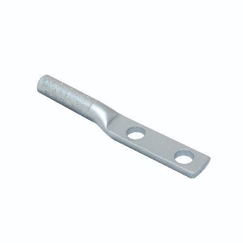 BURNDY® YCA25R2N YCA-R-N 2-Hole Compression Lug, 1/0 AWG ACSR Conductor, Die Code: 243/BG/8A/KS18/9A, Aluminum