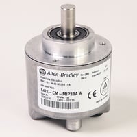 842E-CM-MIP1BAAllen-Bradley, 842E-CM-MIP1BA, 842E-CM Ethernet/IP Encoder - CIP Motion, Multi-turn (4096 turns), Solid shaft 3/8 in, M12 connector, 262,144 (18 bit) steps per revolution