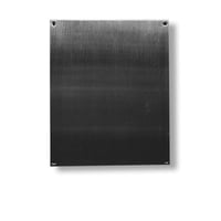 AB-88JPAustin Electrical Enclosures AB-1010JP JIC Panel, 8.875 in W x 8.875 in H, Steel, White