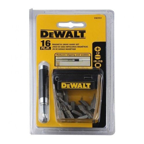Black+Decker® DW2053CS Magnetic Drive Guide Set, 16 Pieces
