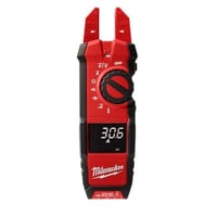 Milwaukee® 2206-20 Heavy Duty Digital Fork Meter, 200 A, 1000 VAC/VDC, 40 mOhm, 50/60 Hz, 5/8 in Jaw, High Contrast White on Black LCD Display