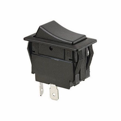 IDEAL® 774045 Full-Size Rocker Switch, 20 A at 125 VAC, 15 A at 227 VAC, 2 A at 110 to 250 VAC, SPST Contact, 1 Poles