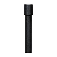 Progress Lighting® P8666-31 Commodity/Utilitarian Landscape Mounting Stem With 1/2 in NPS Thread, For Use With P8270-31 Transformer and LED Lighting, Black