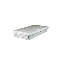 ENP3050NAOn-Q® ENP3050NA Media Enclosure With Trim Ring and Hinged Cover, 17.1 in W x 4.17 in D x 30.8 in H, ABS